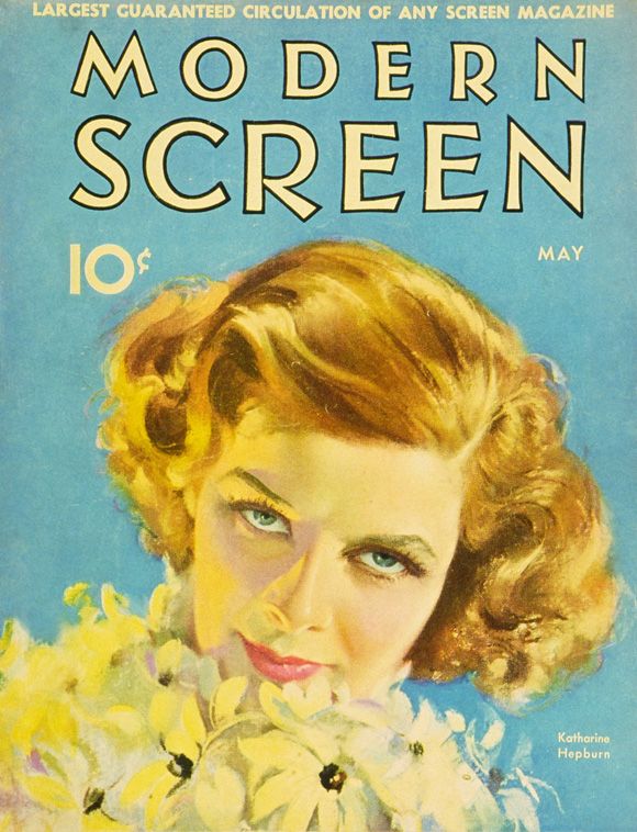 MODERN SCREEN magazine side cover Issue 54 May 1935